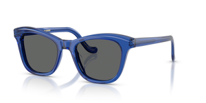 Sie Oliver Peoples Edition 10 mit Hellblau Gestell und Grau Gläsern - bild 1
