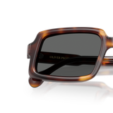 Sie Oliver Peoples Edition 9 mit Mahagoni dunkel Gestell und Grau Gläsern - Variant