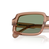 Sie Oliver Peoples Edition 9 mit Taupe Gestell und Grün Gläsern - Variant