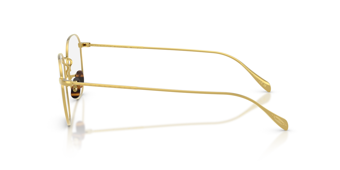 Oliver Peoples Clyne Solid Gold with Solid Gold frame - Image Filigree