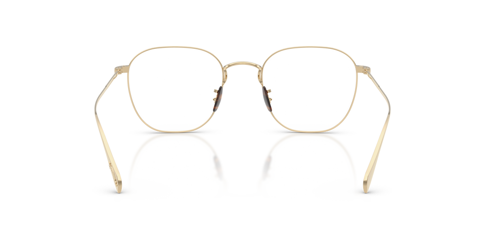 Oliver Peoples Clyne Solid Gold with Solid White Gold frame