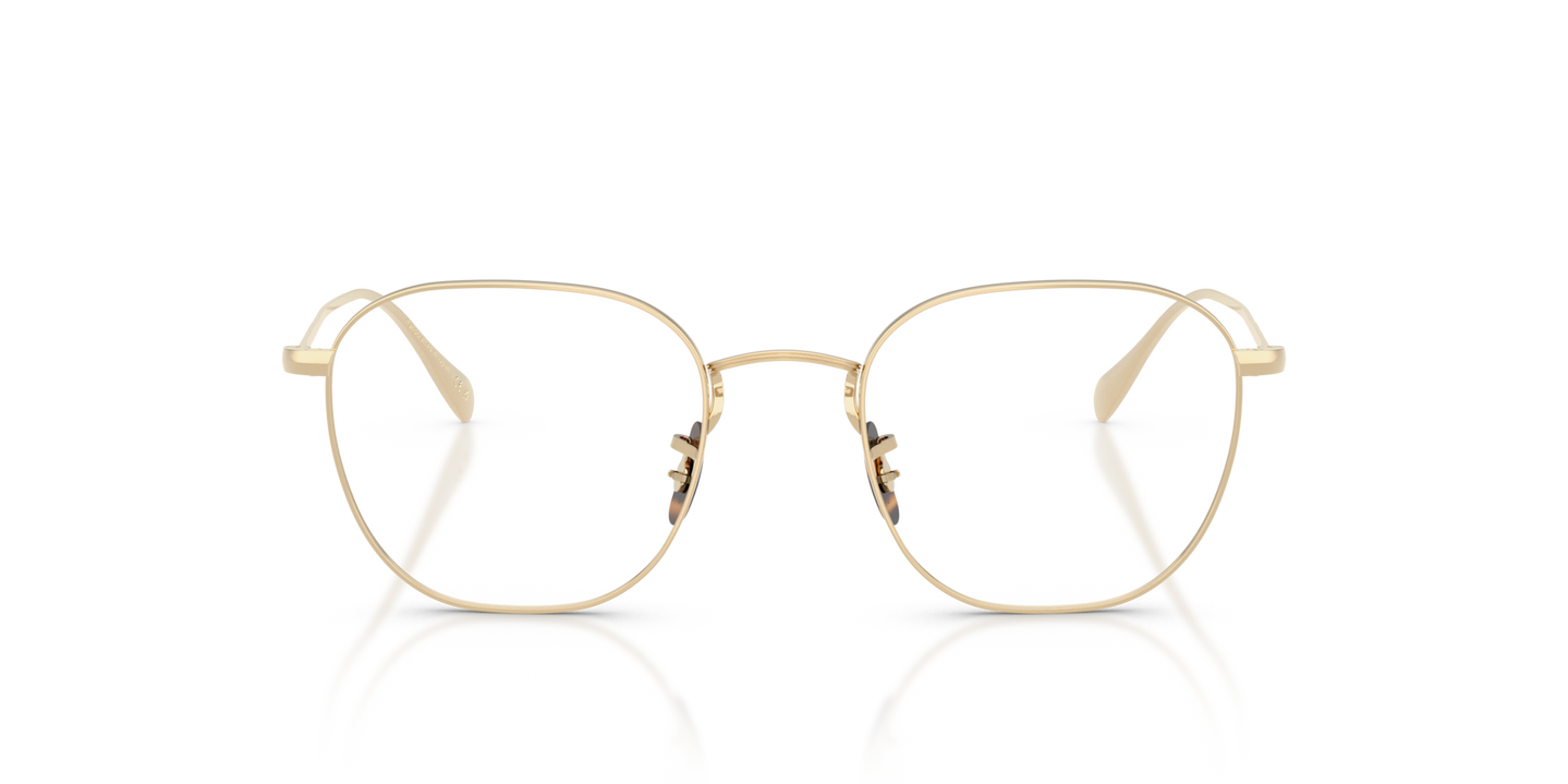 Oliver Peoples Clyne Solid Gold with Solid White Gold frame - Image Material