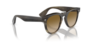 Sie Oliver Peoples Nino Horn mit Hellbraun Horn Gestell und Braun Gläsern - bild 3