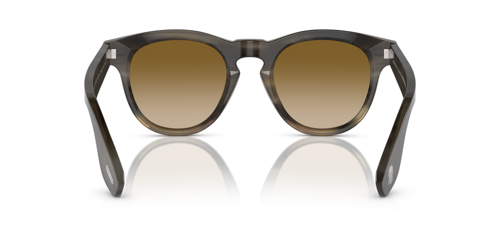 Sie Oliver Peoples Nino Horn mit Hellbraun Horn Gestell und Braun Gläsern - bild 5