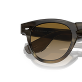 Sie Oliver Peoples Nino Horn mit Hellbraun Horn Gestell und Braun Gläsern - Variant