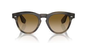 Oliver Peoples Nino Horn con montatura Corno Marrone Chiaro e lenti  Marrone - L'immagine 2