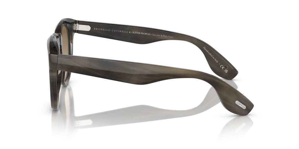 Oliver Peoples Nino Horn with Light Brown Horn frame and Brown lenses - Image 4