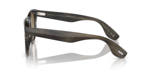 Sie Oliver Peoples Nino Horn mit Hellbraun Horn Gestell und Braun Gläsern - bild 4