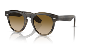 Sie Oliver Peoples Nino Horn mit Hellbraun Horn Gestell und Braun Gläsern - bild 1