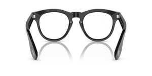 Oliver Peoples Nino Horn con montatura Corno Nero e lenti  Blu - immagine 5