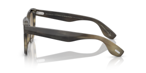 Oliver Peoples Filu' Horn avec une monture Corne Marron clair et des verres Brun - image 4