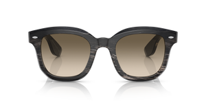 Oliver Peoples Filu' Horn with Black Horn frame and Green lenses - image 2