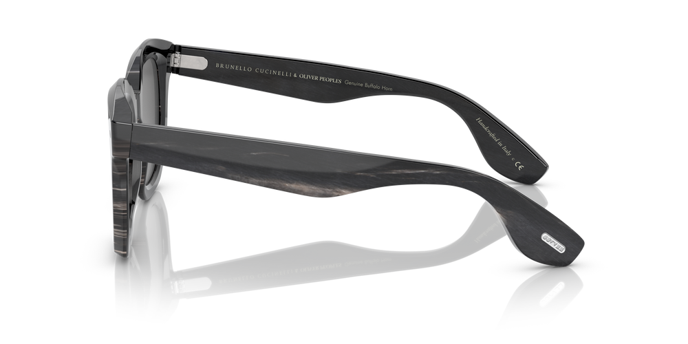 Oliver Peoples Filu' Horn with Black Horn frame and Grey lenses - Image 4
