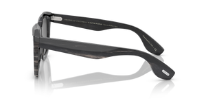 Sie Oliver Peoples Filu' Horn mit Schwarzes Horn Gestell und Grau Gläsern - bild 4