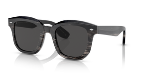 Oliver Peoples Filu' Horn con montura Cuerno Negro y lentes Gris - imagen 1