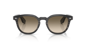 Oliver Peoples Jep Horn con montura Cuerno Negro y lentes Verde - imagen 2