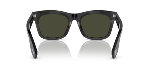 Oliver Peoples Mr. Brunello Horn with Dark Brown Horn frame and Green lenses - Image 5