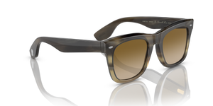 Oliver Peoples Mr. Brunello Horn with Light Brown Horn frame and Brown lenses - image 3