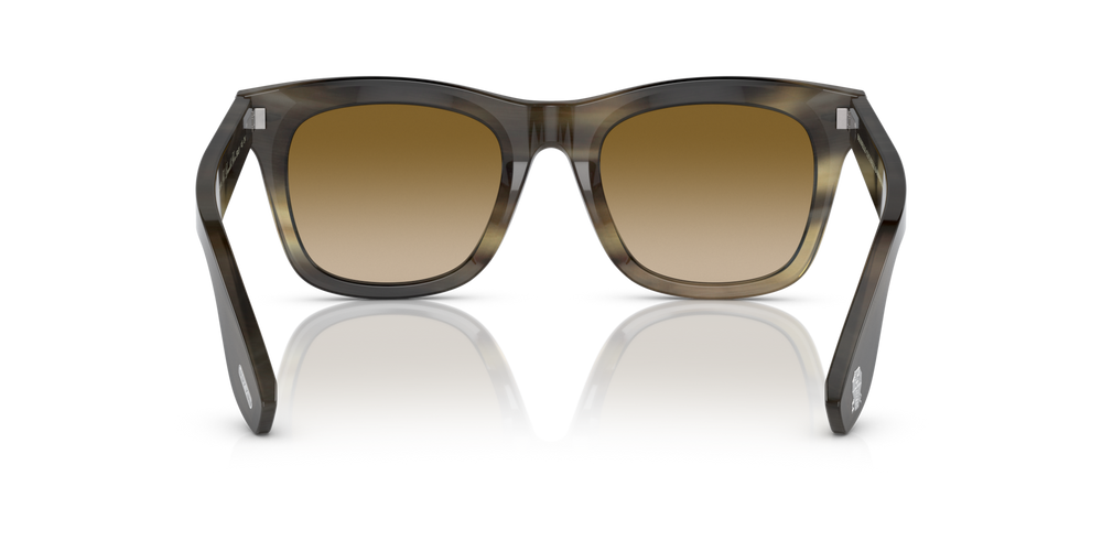Oliver Peoples Mr. Brunello Horn with Light Brown Horn frame and Brown lenses - image 5