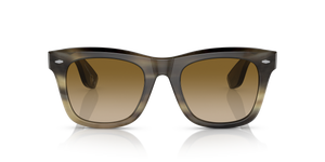 Oliver Peoples Mr. Brunello Horn with Light Brown Horn frame and Brown lenses - Image 2