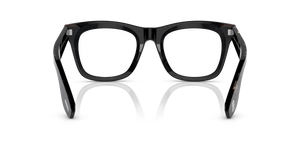 Oliver Peoples Mr. Brunello Horn with Black Horn frame and Clear lenses - image 5