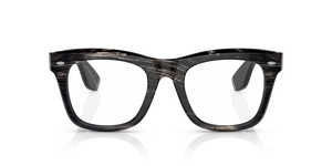 Oliver Peoples Mr. Brunello Horn with Black Horn frame and Clear lenses - image 2