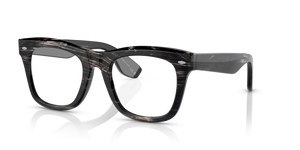 Oliver Peoples Mr. Brunello Horn with Black Horn frame and Clear lenses - image 1