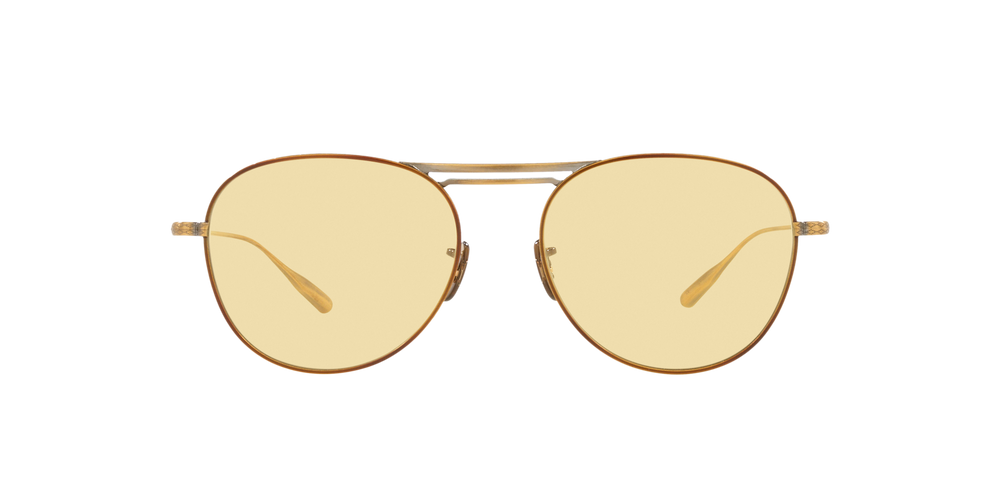 Oliver Peoples Cade-J con montatura Oro Antico e lenti  Giallo - immagine 2