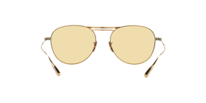 Oliver Peoples Cade-J with Antique Gold frame and Yellow lenses - Image 4
