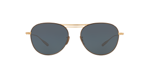 Oliver Peoples Cade-J with Gold/Black frame and Blue lenses - image 2