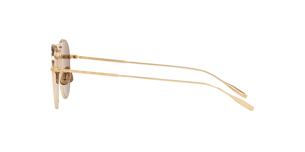 Oliver Peoples Cade-J with Gold/Black frame and Blue lenses - Image 3