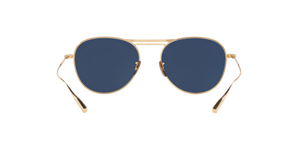 Oliver Peoples Cade-J with Gold/Black frame and Blue lenses - image 4