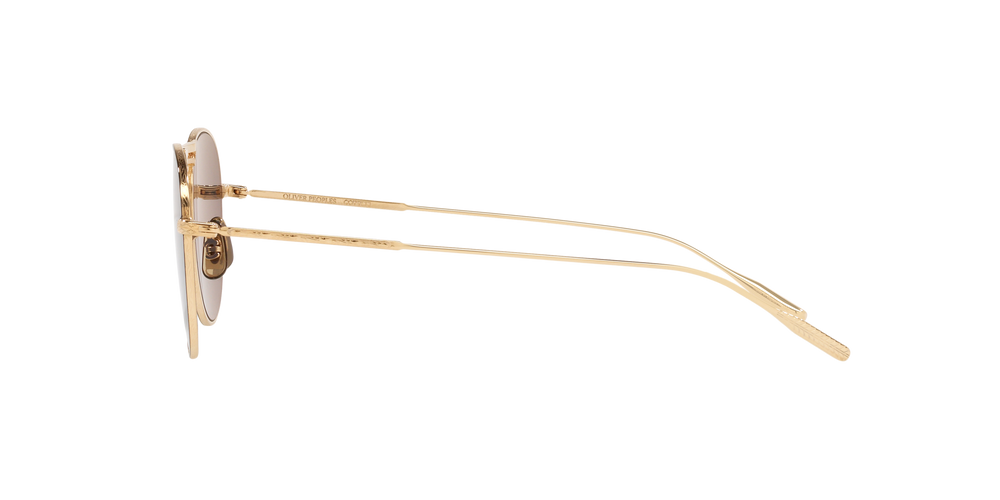 Oliver Peoples Cade-J con montatura Oro spazzolato/Marrone e lenti  Blu - immagine 3
