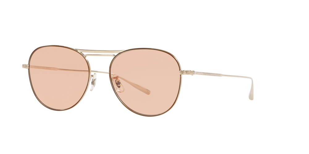 Oliver Peoples Cade-J with Silver frame and Pink lenses - image 1