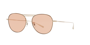 Oliver Peoples Cade-J with Silver frame and Pink lenses - image 1