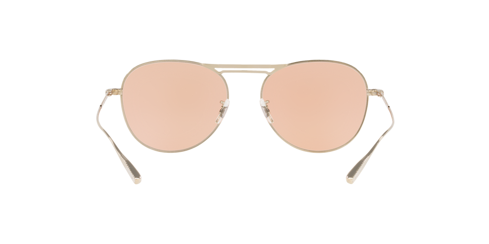Oliver Peoples Cade-J avec une monture Argent et des verres Rose - L'image 4
