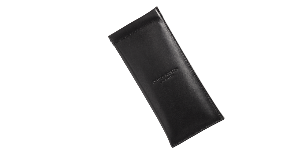 Visit Oliver Peoples Genuine Leather Clip Case - L'image 2