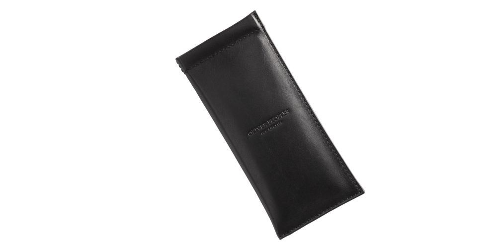Visiter Oliver Peoples Genuine Leather Clip Case - image 2
