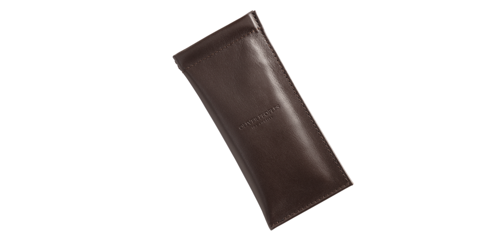 Visiter Oliver Peoples Genuine Leather Clip Case - image 2