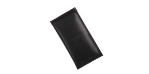 Oliver Peoples Genuine Leather Case con montura Negro y lentes unknown lenses - El 2