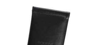Oliver Peoples Genuine Leather Case con montura Negro y lentes unknown lenses - El 3