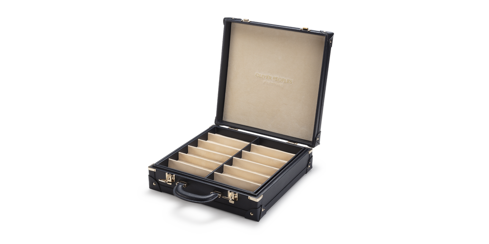 Besuchen Oliver Peoples Genuine Leather Twenty-four Frame Trunk - bild 2
