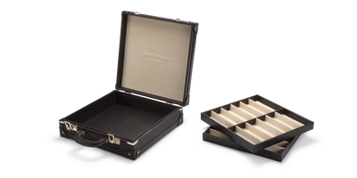 Oliver Peoples Genuine Leather Twenty-four Frame Trunk - Carousel Image