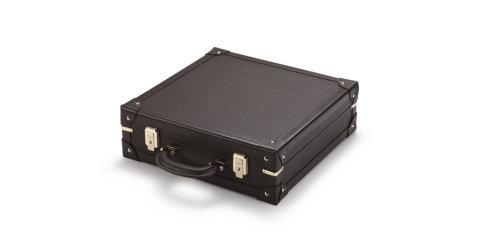 Visit Oliver Peoples Genuine Leather Twenty-four Frame Trunk - image 3