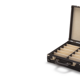 Sie Oliver Peoples Genuine Leather Twenty-four Frame Trunk mit Schokoladenbraun Gestell und unknown lenses Gläsern - Variant