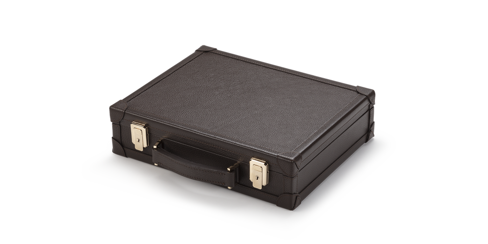 Besuchen Oliver Peoples Genuine Leather Eight Frame Trunk - bild 2