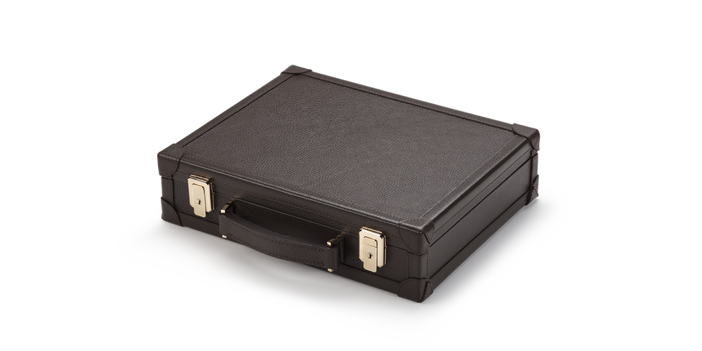 Visit Oliver Peoples Genuine Leather Eight Frame Trunk - Image 2