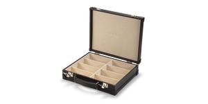 Visit Oliver Peoples Genuine Leather Eight Frame Trunk - Image 1