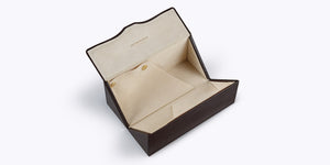 Visit Oliver Peoples Genuine Leather Two Frame Case - image 2