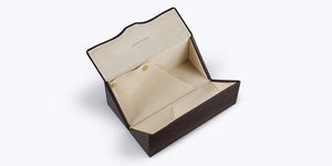 Visit Oliver Peoples Genuine Leather Two Frame Case - image 2